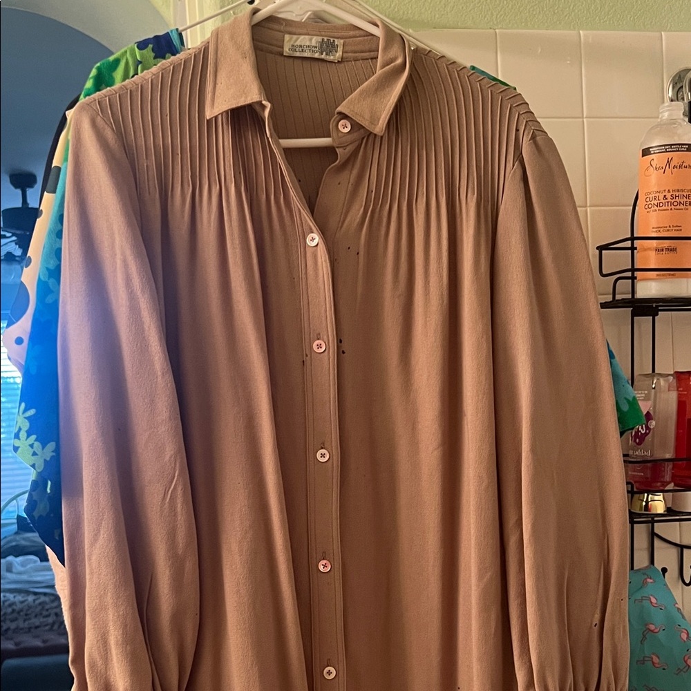 Horchow Women's Tan Maxi Dress